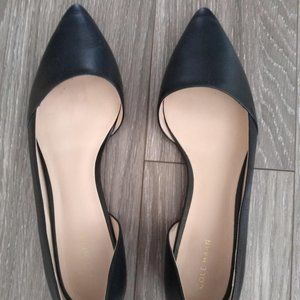 Cole Haan, Black Pointed Flats, Sz 9.5